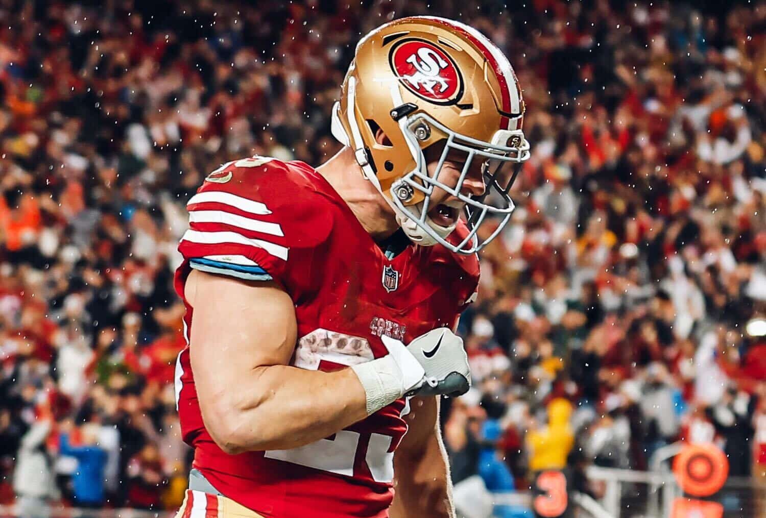 McCaffrey pelo 49ers