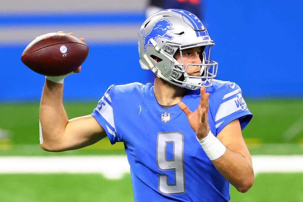 Matthew Stafford pelo Detroit Lions