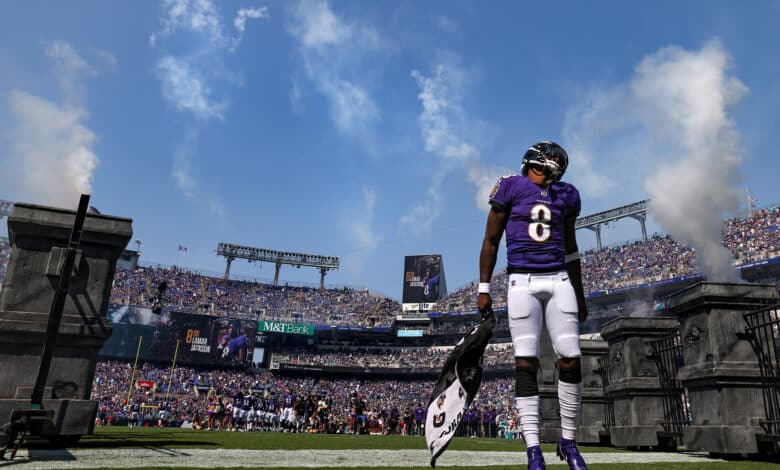 Lamar Jackson pelo Ravens