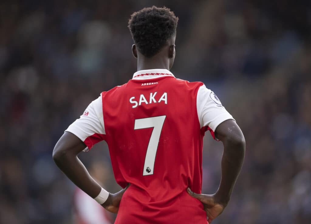 Bukayo Saka do Arsenal