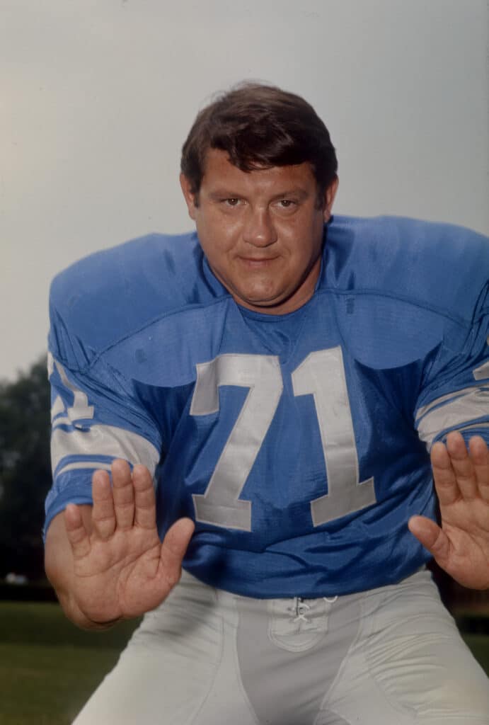 Alex Karras do Detroit Lions