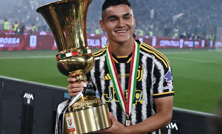 Carlos Alcaraz campeão da Copa da Itália com a Juventus