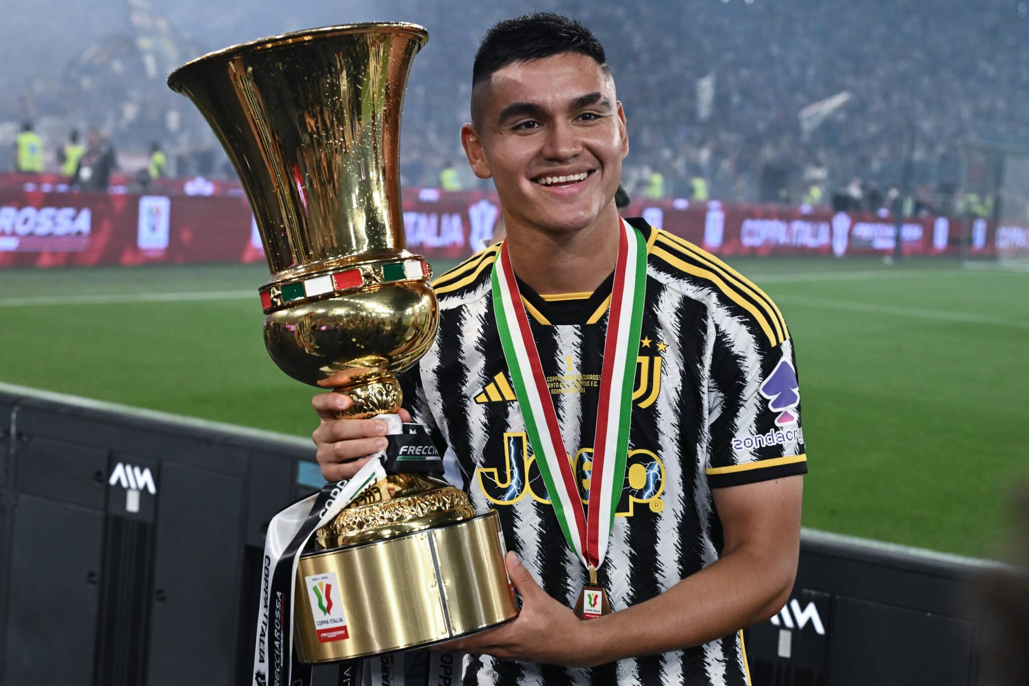 Carlos Alcaraz campeão da Copa da Itália com a Juventus