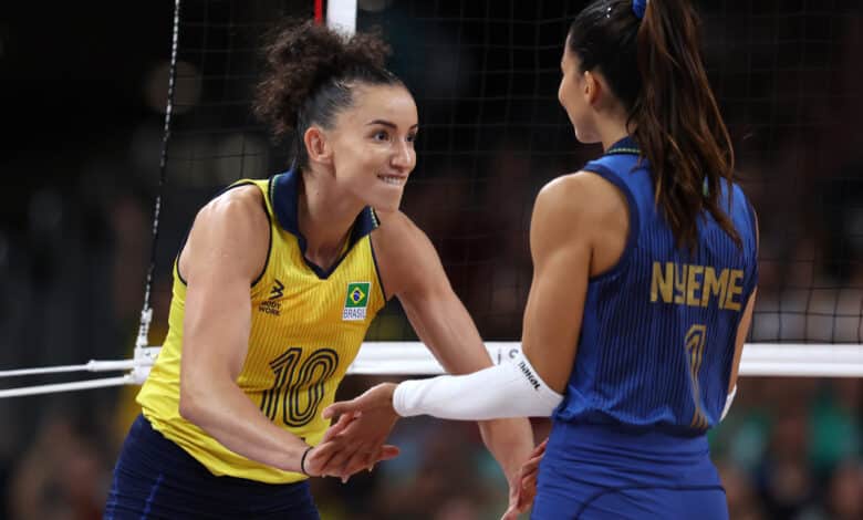 Brasil garante primeiro lugar geral no vôlei feminino