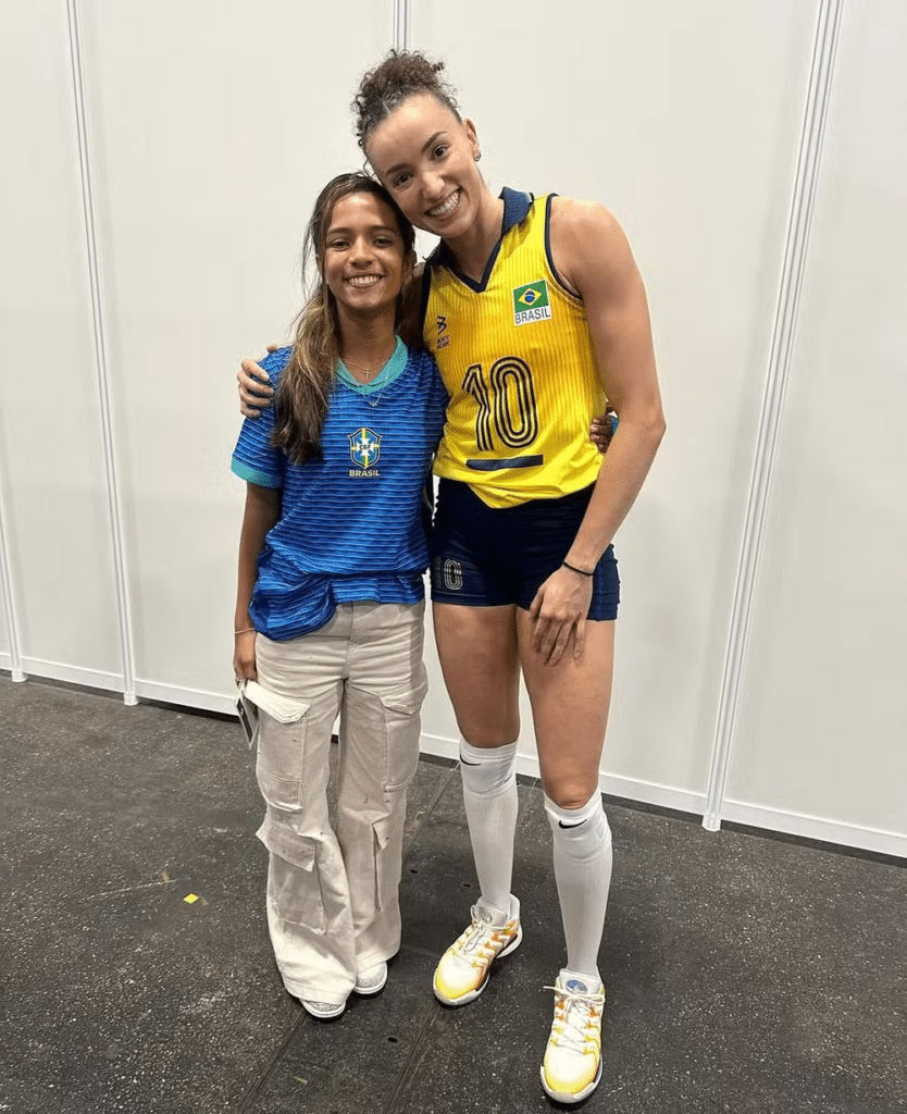 Gabi Guimarães e Rayssa Leal