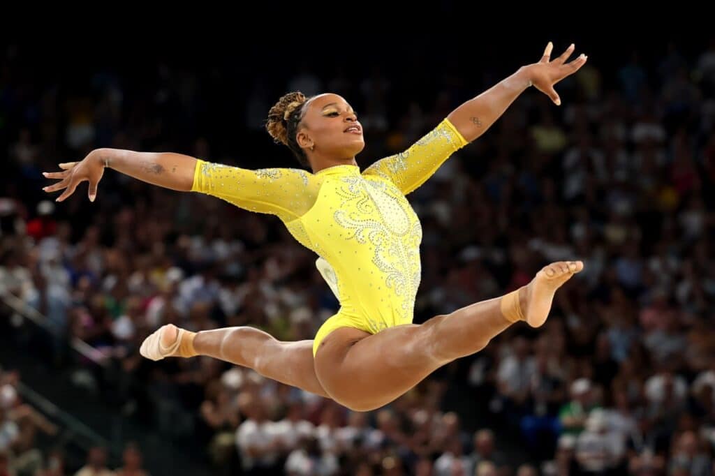 Rebeca Andrade conquista a medalha de prata