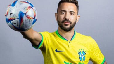 Everton Ribeiro pela seleção brasileira