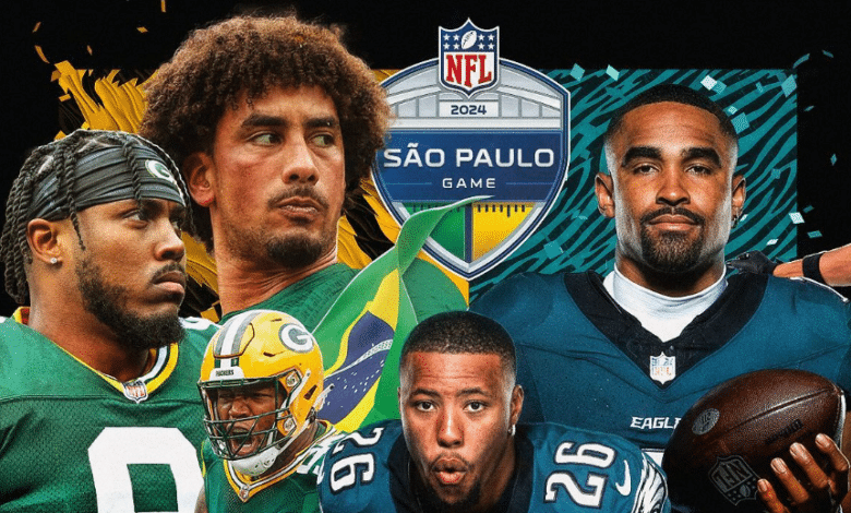 Green Bay Packers e Philadelphia Eagles, jogo da NFL no Brasil, terá diversas transmissões