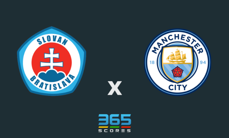 Slovan Bratislava x Manchester City