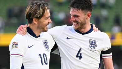 Grealish e Rice pela Inglaterra