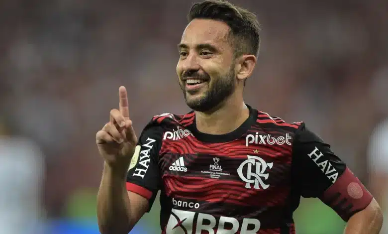 Everton Ribeiro pelo Flamengo