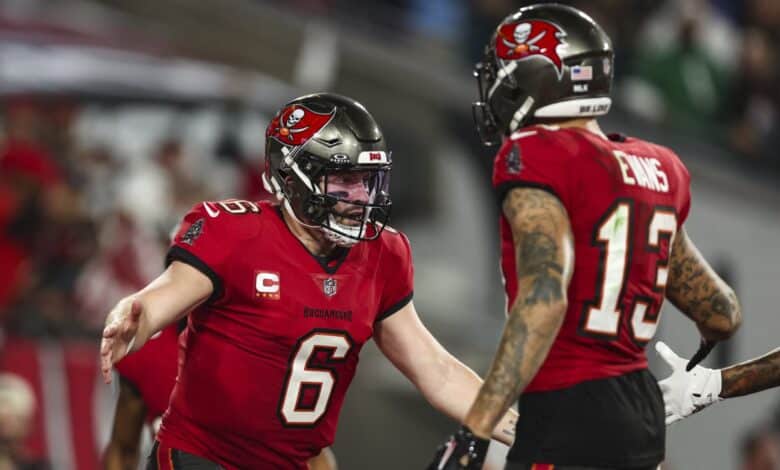 Baker e Mike Evans dos Buccaneers