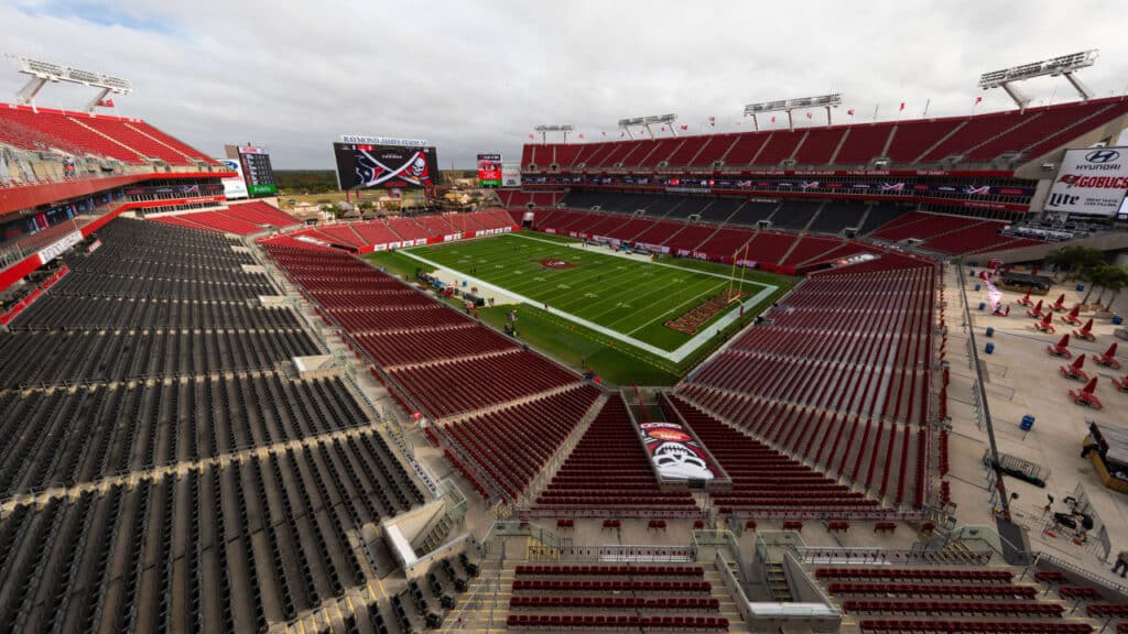 Raymond James Stadium, estádio do Tampa Bay Buccaneers