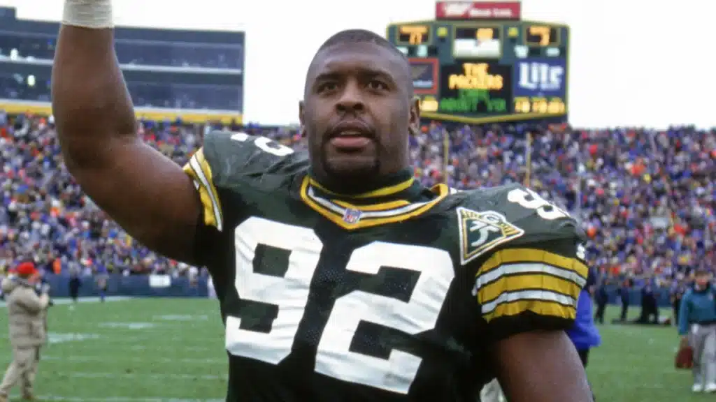 Reggie White pelo Green Bay Packers