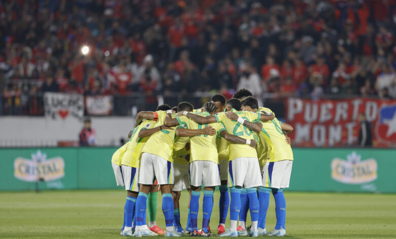 Jogadores do Brasil/seleção brasileira em jogo