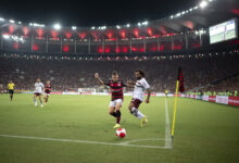 Marcelo em ação por Flamengo x Fluminense