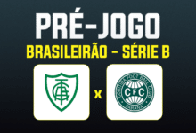 América-MG x Coritiba onde assistir