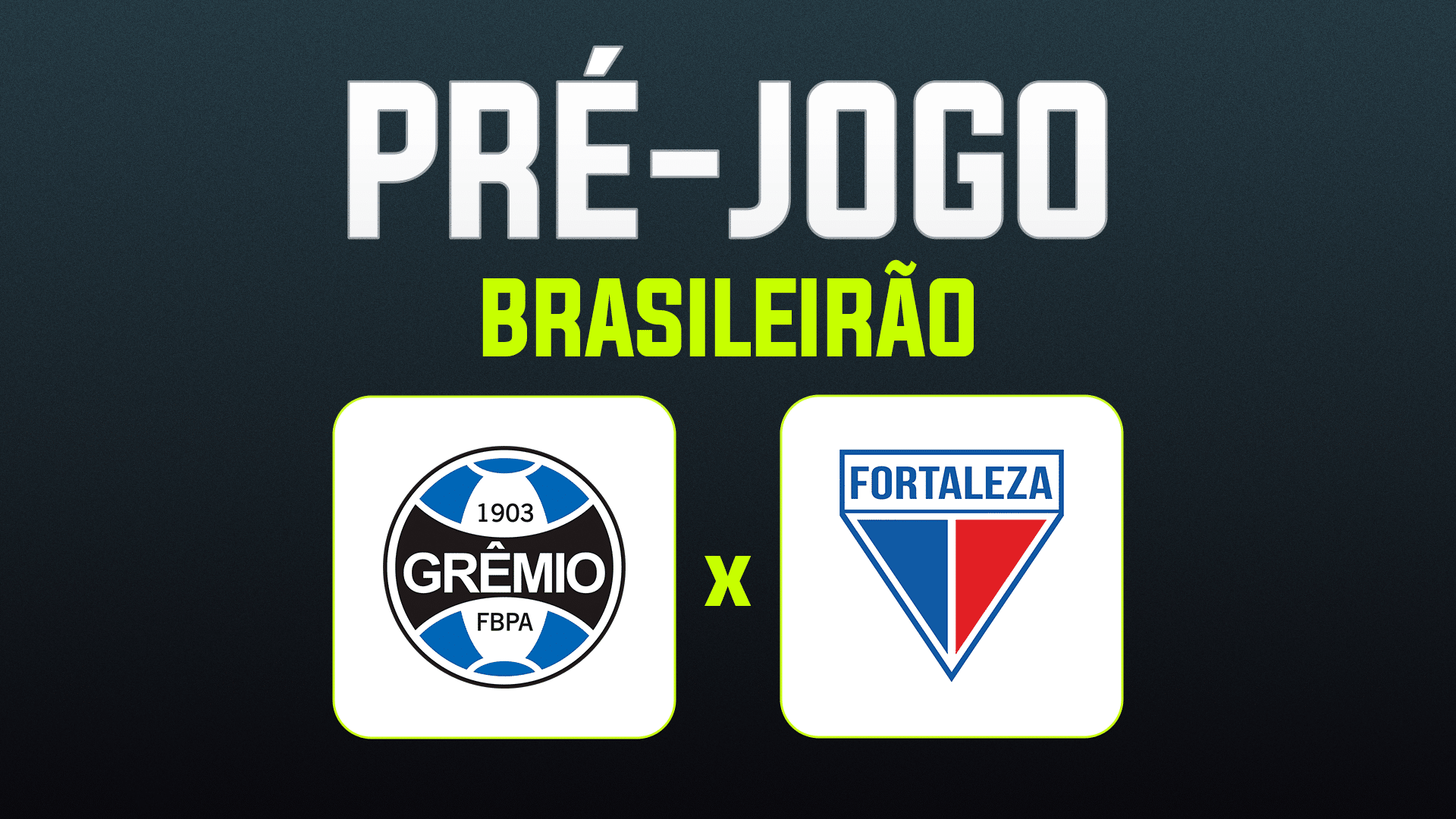 Grêmio x Fortaleza onde assistir