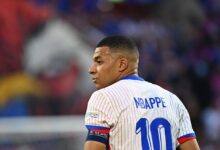 Mbappé em jogo pela frança/selecao francesa