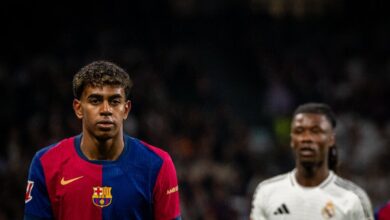 Lamine Yamal em jogo do Barcelona