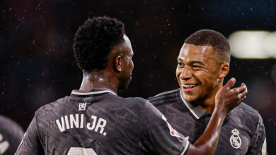 Vini Jr/Vinicius Junior e Mbappé pelo Real Madrid