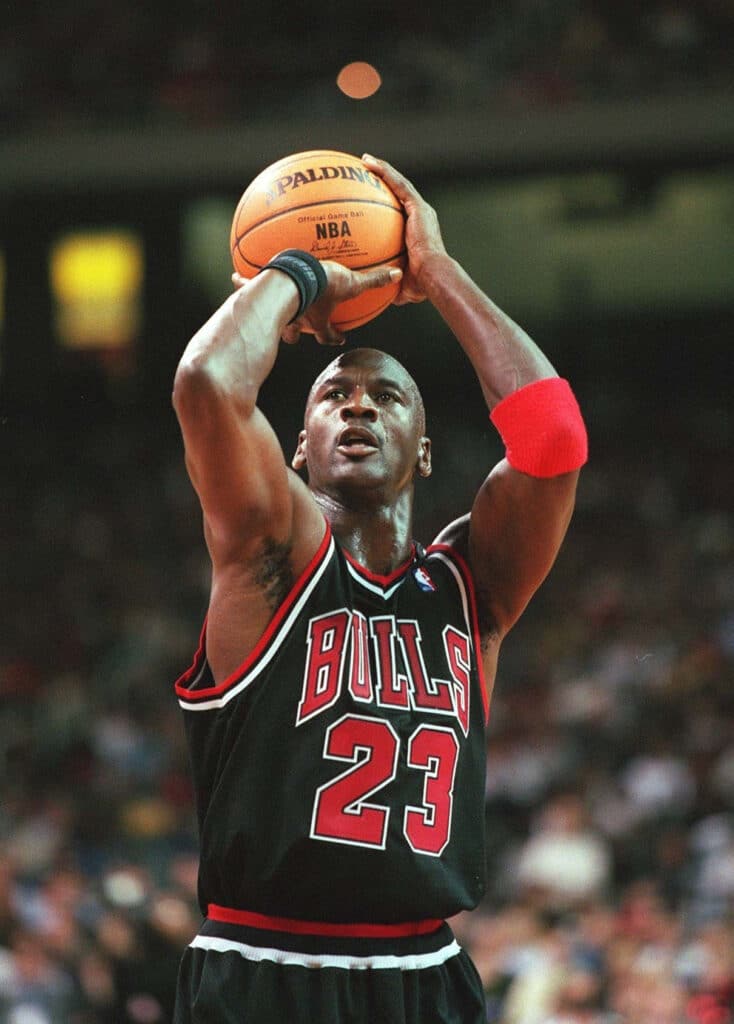 Michael Jordan pelo Chicago Bulls