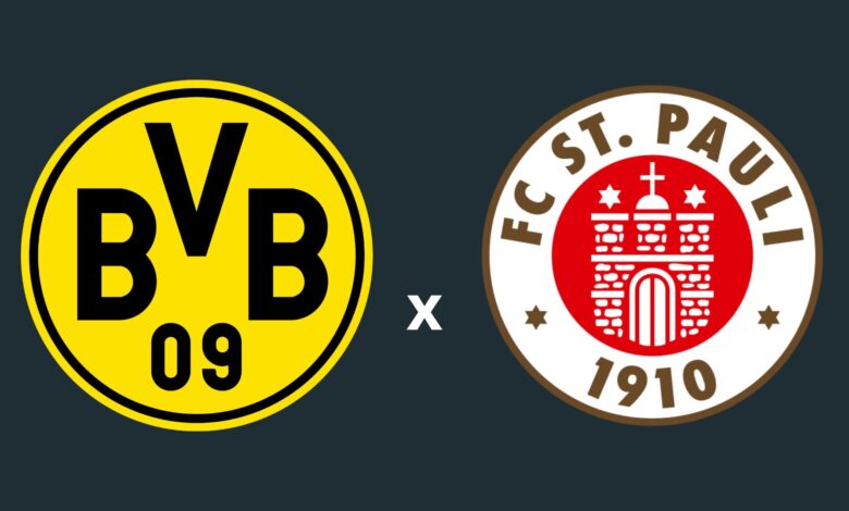 Borussia Dortmund x St. Pauli onde assistir