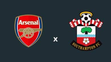 Arsenal x Southampton onde assistir