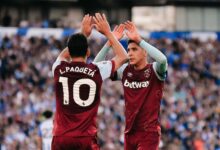 Lucas Paquetá e Edson Álvarez pelo West Ham