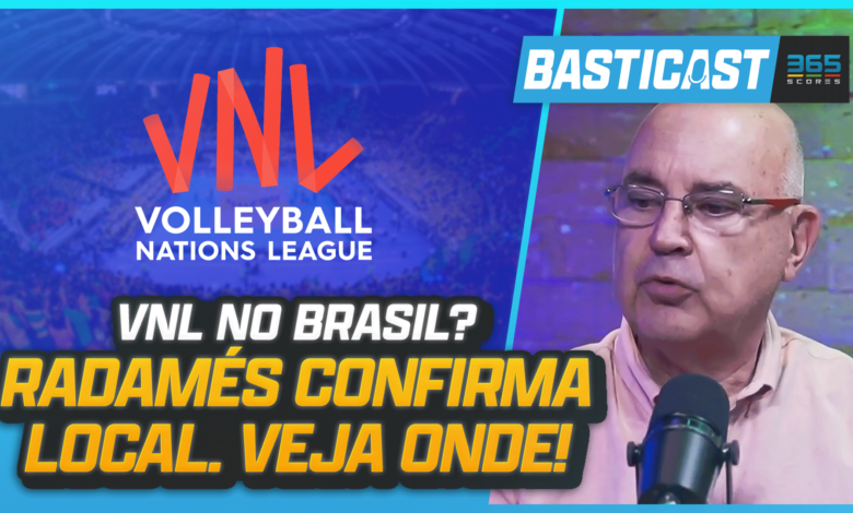 Radamés confirma VNL no Brasil