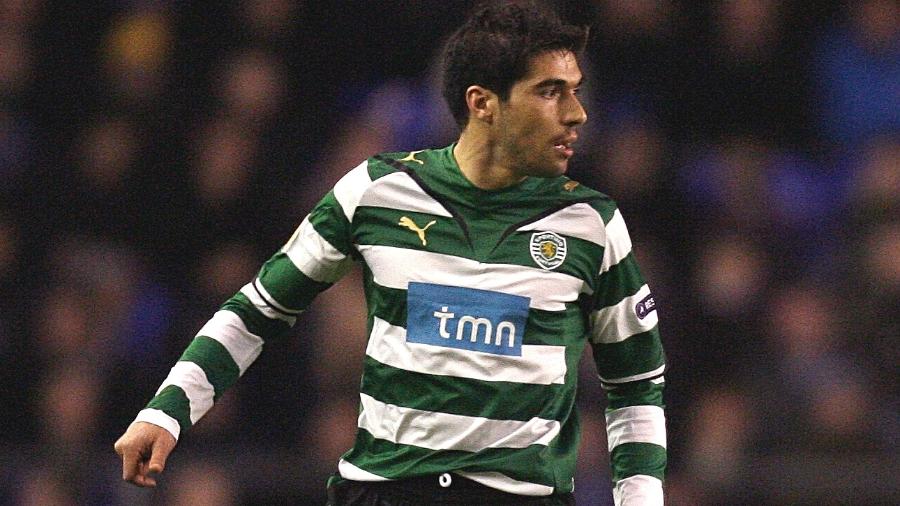 Abel Ferreira em sua época de jogador pelo Sporting