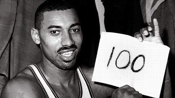 Wilt Chamberlain 100 pontos