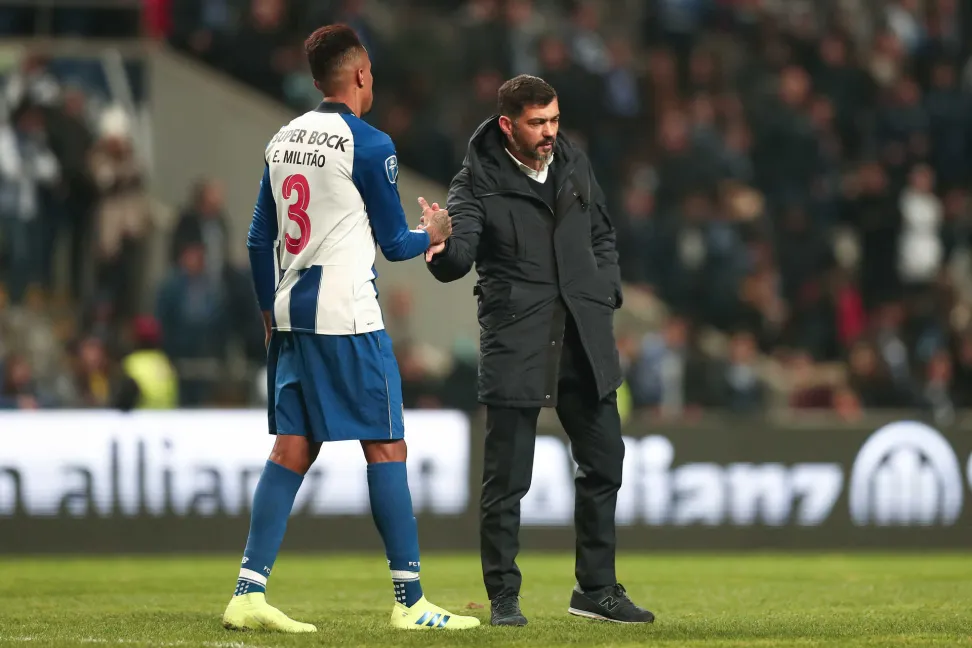 Éder Militão e Sérgio Conceição