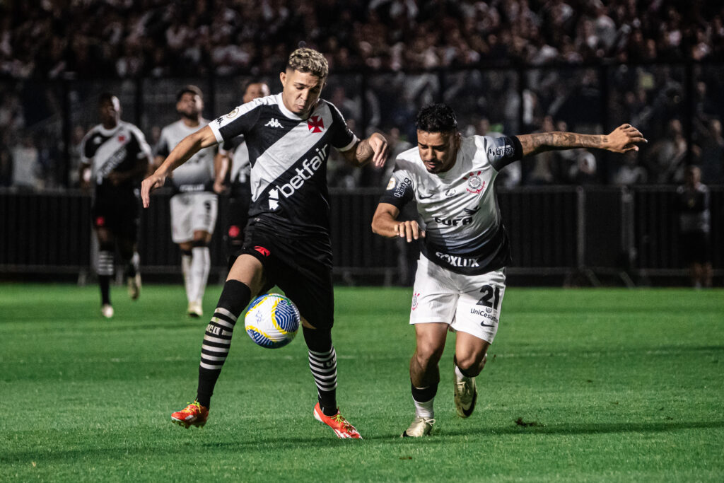 Último jogo entre Vasco e Corinthians