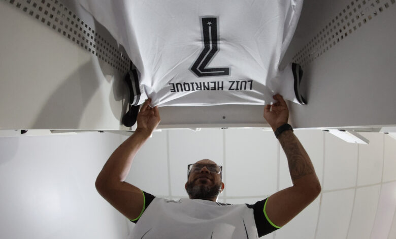 Camisa do Luiz Henrique, do Botafogo