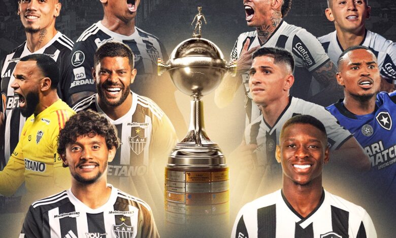 Atlético-MG x Botafogo final da Libertadores