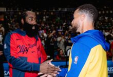 Stephen Curry e James Harden