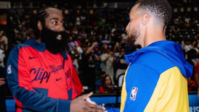 Stephen Curry e James Harden