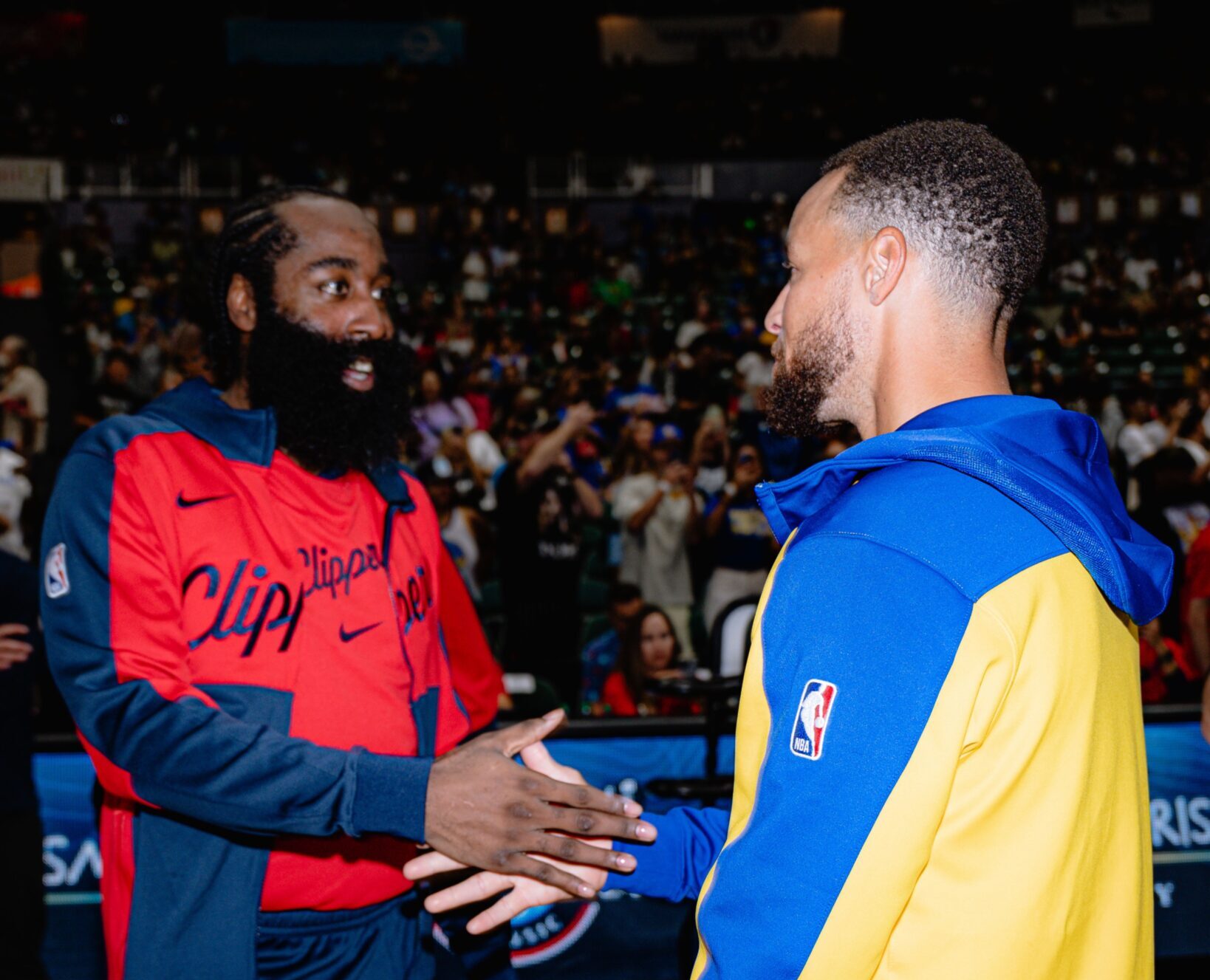 Stephen Curry e James Harden