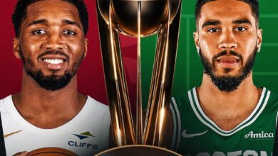 Copa da NBA entre Cleveland Cavaliers e Boston Celtics