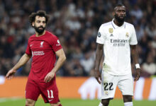 Salah e Rudiger por Liverpool x Real Madrid