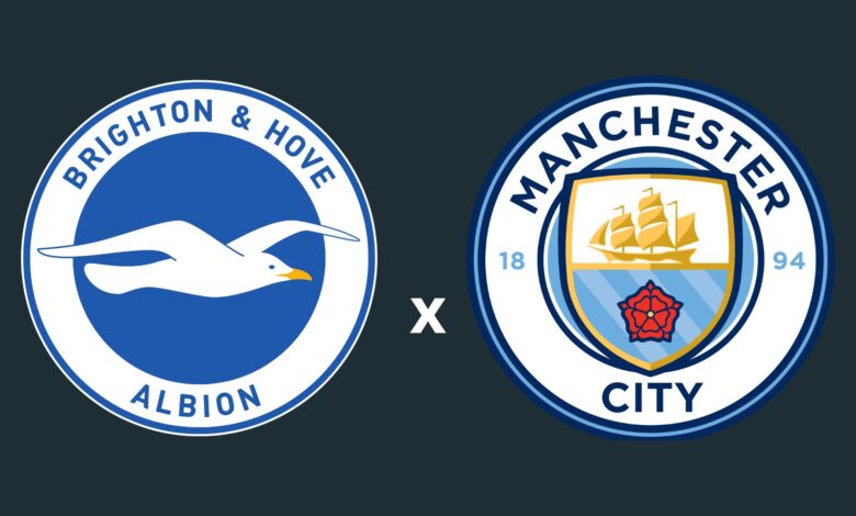 Brighton x Manchester City onde assistir