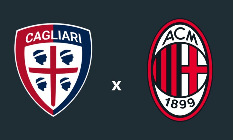 Cagliari x Milan onde assistir