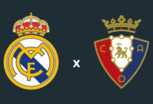 Real Madrid x Osasuna onde assistir