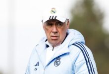 Carlo Ancelotti, treinador do Real Madrid