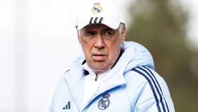 Carlo Ancelotti, treinador do Real Madrid