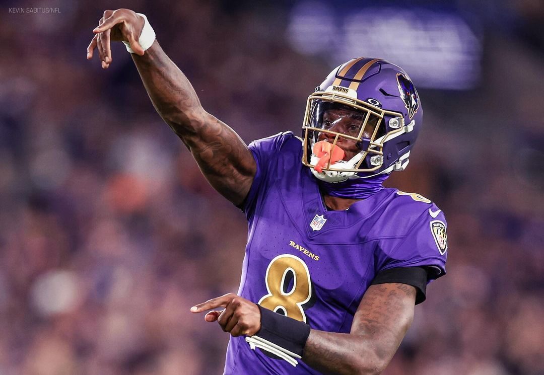 Lamar Jackson pelo Baltimore Ravens na NFL