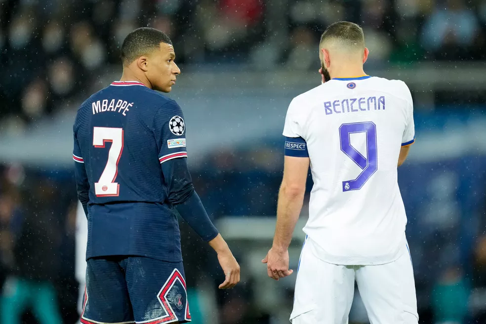 Benzema e Mbappé