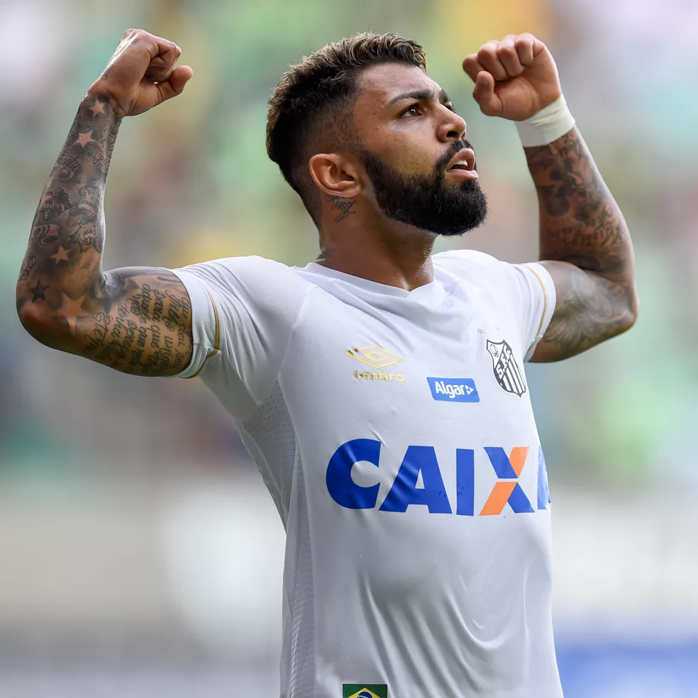 Gabigol no Santos