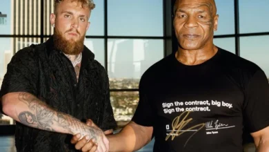 Jake Paul x Mike Tyson se enfrentam na próxima sexta